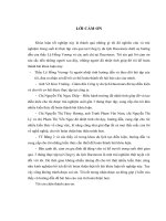 HOÀN THIỆN CÔNG tác bán và tổ CHỨC THỰC HIỆN CHƯƠNG TRÌNH DU LỊCH NGŨ HÀNH sơn – hội AN của CÔNG TY TNHH MTV THƯƠNG mại DỊCH vụ DU LỊCH xứ đà – DACOTOURS 