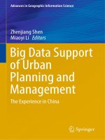 Big data support of urban planning and management  the experience in china 