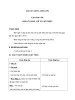 Giáo án Tiếng Việt 2 tuần 19 bài: Tập làm văn  Đáp lời chào, lời tự giới thiệu