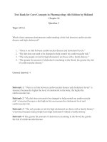 Test bank for core concepts in pharmacology 4th edition by holland download 