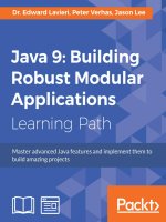 Java 9  building robust modular applications   master advanced java features and implement them to build amazing projects 
