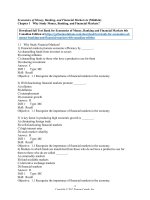 Test bank for economics of money banking and financial markets 6th canadian edition 