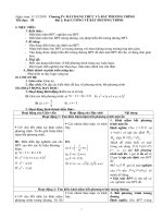 Giáo án đại số 10 nâng cao học kỳ 2 ( soạn theo phương pháp mới của bộ giáo dục)