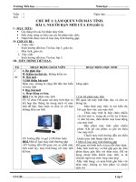 GIAO AN HUONG DAN TIN HOC TIEU HOC LOP 3