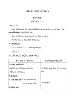 Giáo án Tiếng Việt 2 tuần 17 bài: Tập viết  Chữ hoa Ô, Ơ