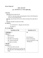 Giáo án Tiếng Việt 2 tuần 17 bài: Tập viết  Chữ hoa Ô, Ơ