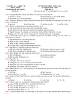 Đề thi thử THPT QG 2019   địa lí   megabook   đề  01   có lời giải