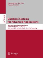 Database systems for advanced applications 