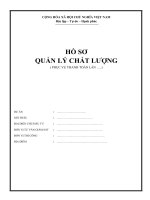 Mẫu tờ bìa hồ sơ hoàn công công trình