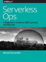 serverless ops a beginner guide to AWS lambda and beyond 2 