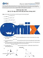 13  ĐAHS   ôn tập cách trình bày bài toán chứng minh 