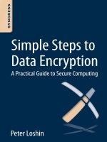 Simple steps to data encryption  a practical guide to secure computing 