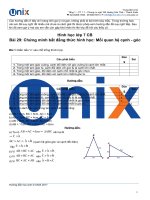 29  ĐAHS   chứng minh bất đẳng thức hình học   mối quan hệ cạnh   góc 