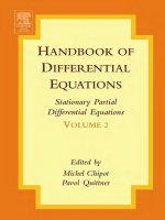 Chipot m quittner p (eds ) handbook of differential equations stationary partial differential equations vol 2 