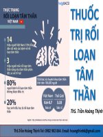 DL thuốc trị rối loạn tâm thần