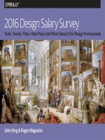 2016 design salary survey report 