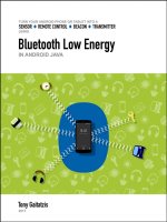 Bluetooth low energy in android java  your guide to programming the internet of things 