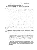 BÀI tập THÁNG THỨ NHẤT môn luật dân sự