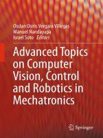 Advanced topics on computer vision, control and robotics in mechatronics 
