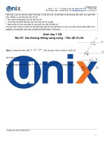 07  TLHS   hai đường thẳng song song   tiên đề ơ clit 