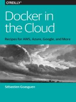 docker in the cloud recipes AWS azure google and more 