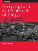 analyzing data in the internet of things 