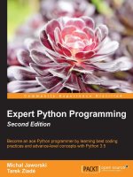 Expert python programming  become an ace python programmer by learning best coding practices and advance level concepts with python 3 5 2nd edition 