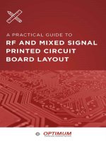 A practical guide to RF and mixed signal printed circuit board layout 