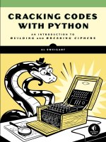 Cracking codes with python  an introduction to building and breaking ciphers 