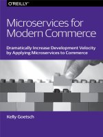 Microservices for modern commerce 