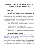 CHUYÊN ĐỀ 3; NÂNG CAO CHẤT LƯỢNGĐỘI NGŨ CÁN BỘ  LÃNH ĐẠO, QUẢN LÝ GIAI ĐOẠN HIỆN NAY