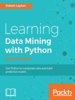 Learning data mining with python   second edition 