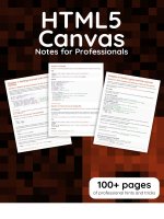 HTML5 canvas  notes for professionals 