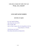 skkn một số biện pháp gây hứng thú cho các trẻ 3 – 4 tuổi hoạt động  âm nhạc 