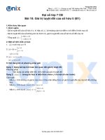 10  TLGV  giá trị tuyệt đối của số hữu tỉ (b1) 