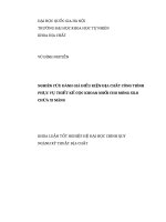 NGHIÊN CỨU ĐÁNH GIÁ ĐIỀU KIỆN ĐỊA CHẤT CÔNG TRÌNH  PHỤC VỤ THIẾT KẾ CỌC KHOAN NHỒI CHO MÓNG SILO  CHỨA XI MĂNG