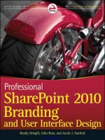 1466 professional sharepoint 2010 branding and user interface design 