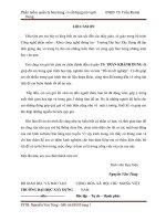 Báo cáo Đồ án tốt nghiệp Quản lý bán hàng sử dụng mã vạch