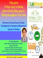 Tổng quan về thực trạng và hướng phát triển hệ thống quản lý Phòng thí nghiệm ở Việt Nam