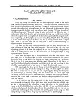 CÁCH LUYỆN từ VỰNG TIẾNG ANH