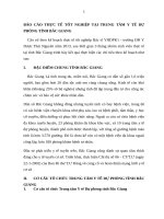 Báo cáo tốt nghiệp Y học dự phòng nhóm Bắc Giang