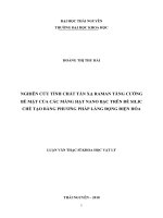 Nghiên cứu tính chất tán xạ raman tăng cường bề mặt của các mảng hạt nano bạc trên đế silic chế tạo bằng phương pháp lắng đọng điện hóa (Luận văn thạc sĩ)