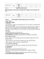 Giáo án sinh học 8 mới từ tiết 55 đến 57