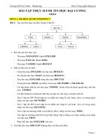 BÀI tập THỰC HÀNH TIN học đại CƯƠNG