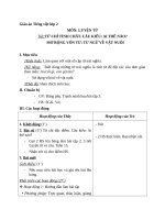 Giáo án Tiếng Việt 2 tuần 16 bài: Luyện từ và câu  Từ chỉ tính chất. Câu kiểu Ai thế nào? MRVT: Từ ngữ về vật nuôi
