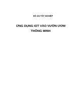 ỨNG DỤNG IOT vào vườn ươm (có code)