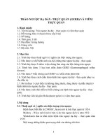 Bài giảng trào ngược dạ dày – thực quản và viêm thực quản 