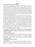 Chuyển dịch cơ cấu kinh tế ngành của thành phố hà nội đến năm 2030 theo hướng phát triển bền vững tt tiếng anh 