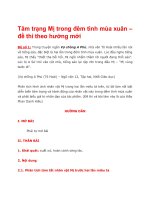 tâm trạng nhân vật mị trong đêm tình mùa xuân đi theo hướng mới