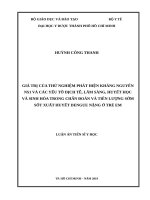 Giá trị của thử nghiệm phát hiện kháng nguyên NS1 và các yếu tố dịch tễ, lâm sàng, huyết học và sinh hóa trong chẩn đoán và tiên lượng sớm sốt xuất huyết dengue nặng ở trẻ em